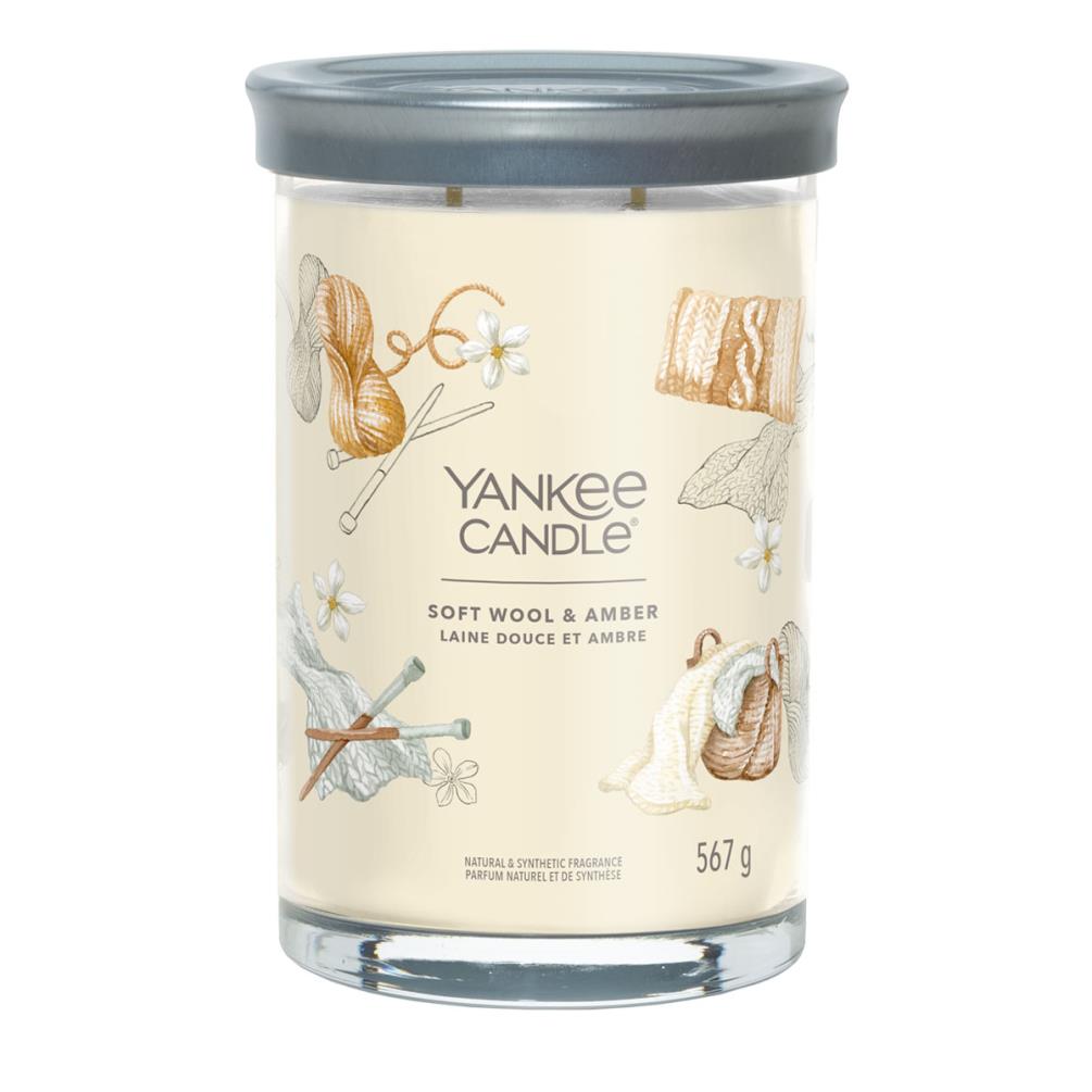 Yankee Candle Soft Wool & Amber Large Tumbler Jar £28.79